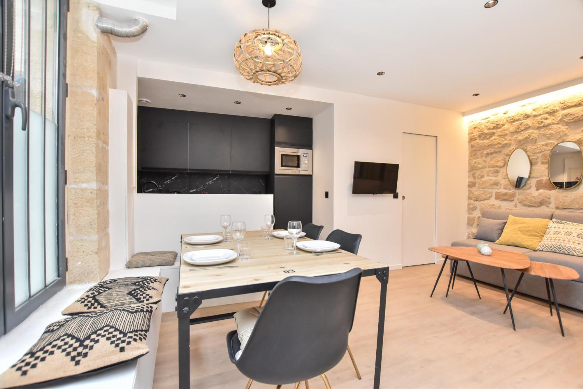 Cozy Apartment - 1Br-4P - Sentier Paříž Exteriér fotografie