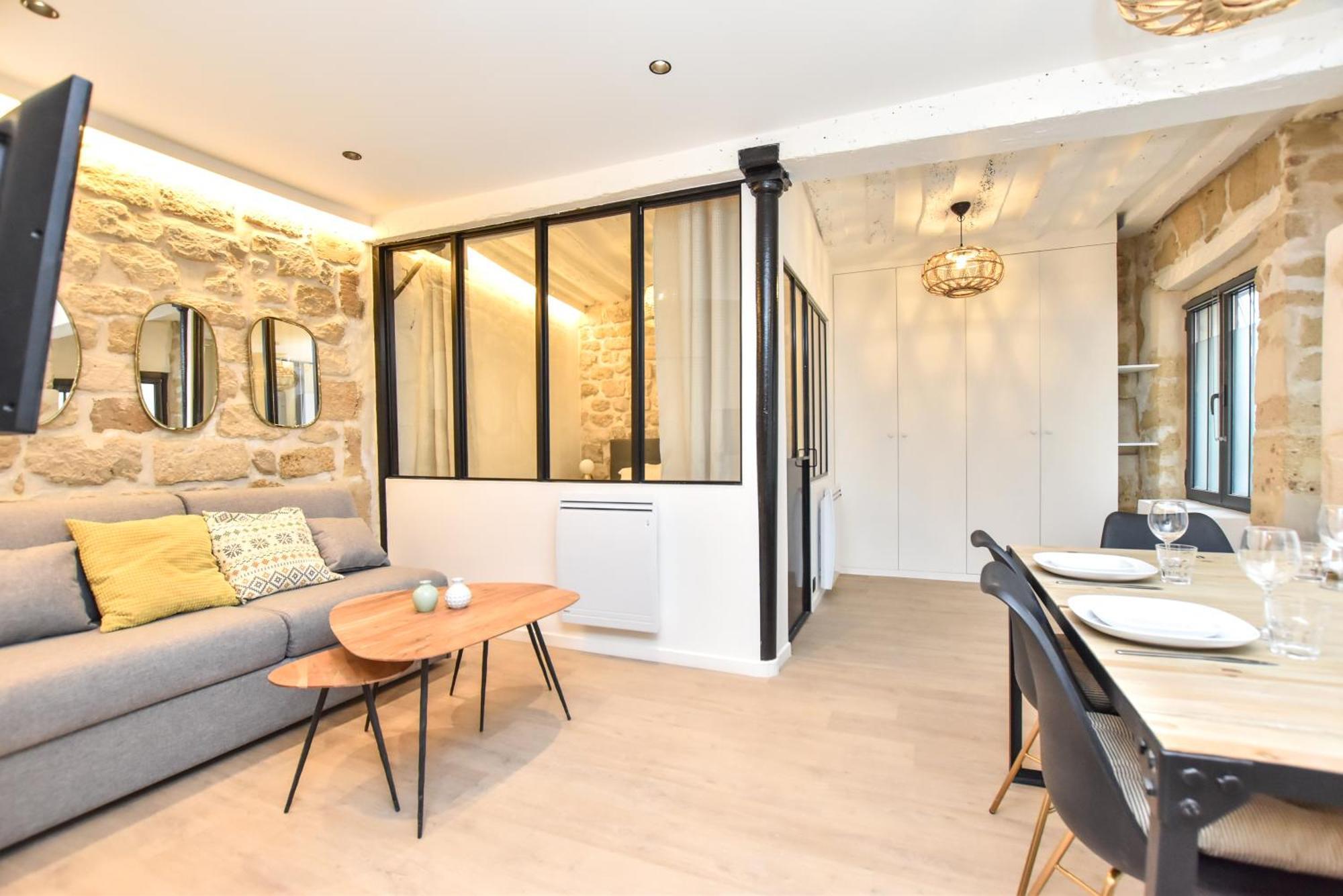 Cozy Apartment - 1Br-4P - Sentier Paříž Exteriér fotografie